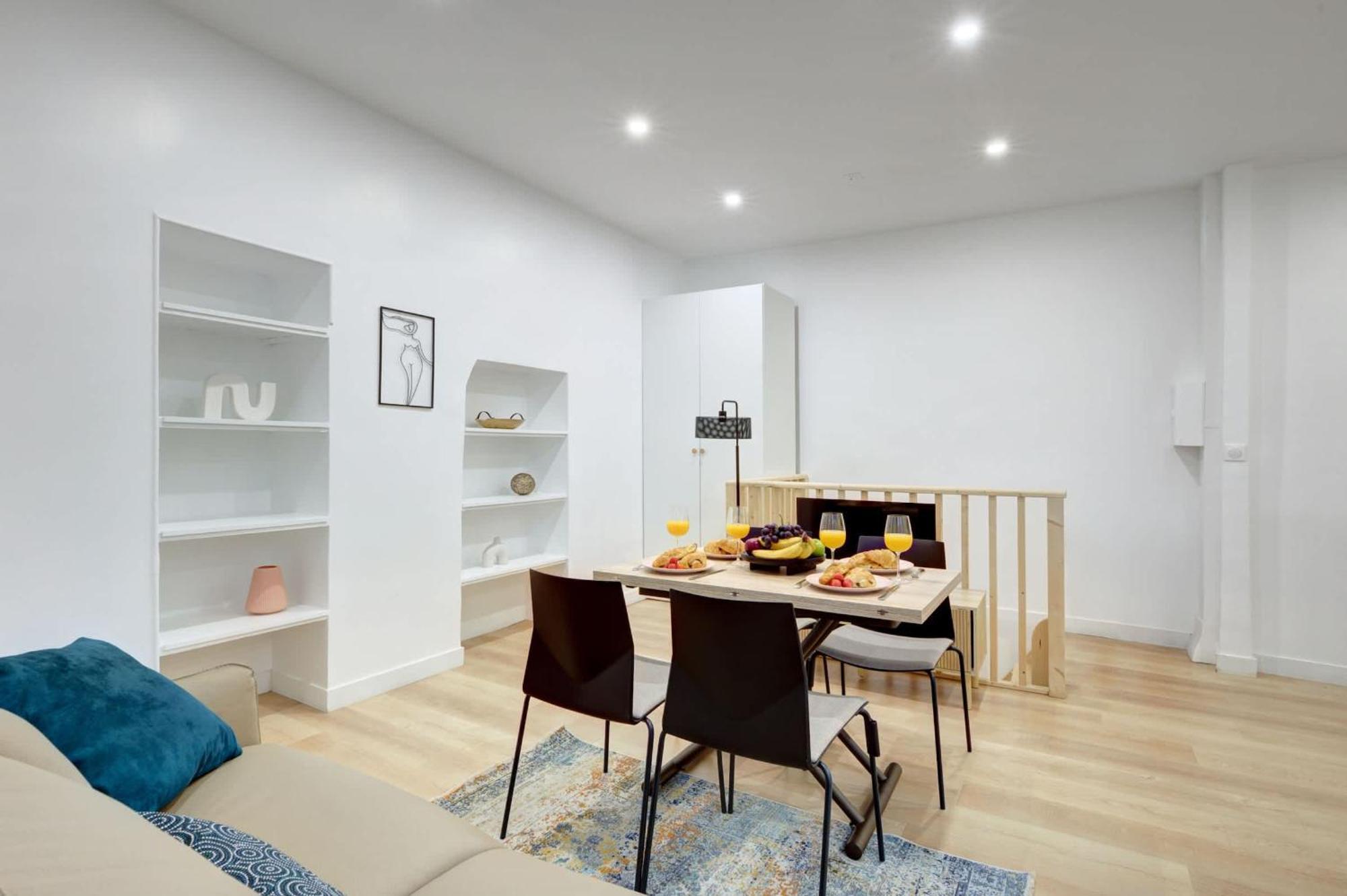 Apartamento Montorgueil - Les Halles - 1br - Cityapartmentstay Paris