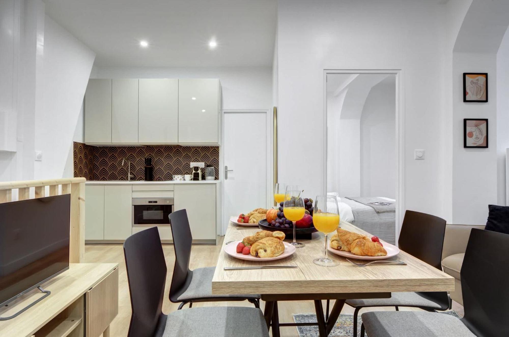 Apartamento Montorgueil - Les Halles - 1br - Cityapartmentstay Paris