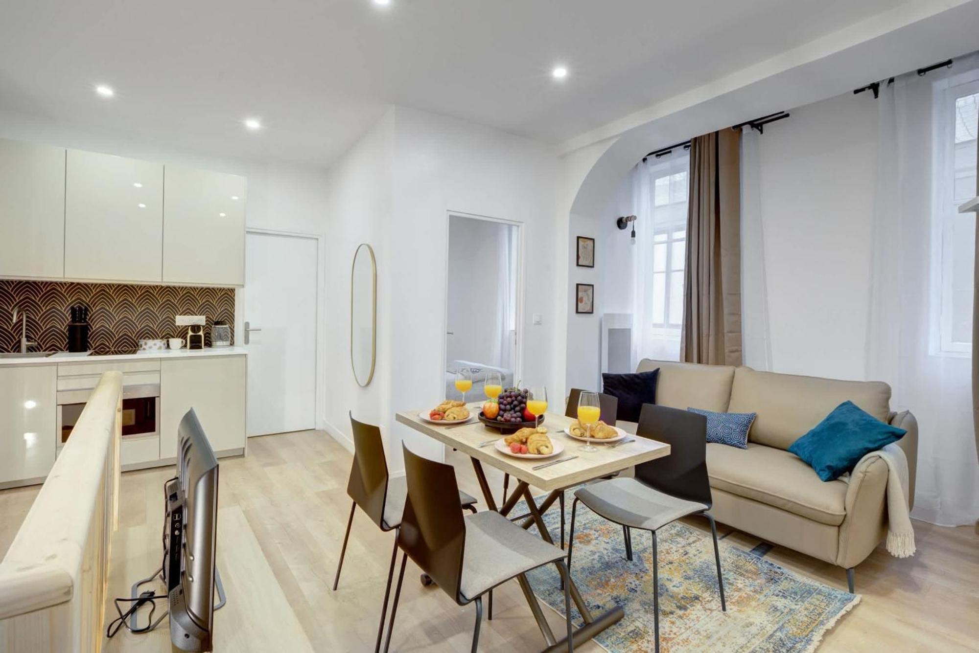 Apartamento Montorgueil - Les Halles - 1br - Cityapartmentstay